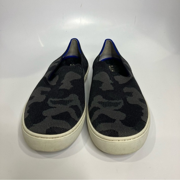 Rothy’s the original slip in sneaker gray camouflage design size 9.5 - Picture 4 of 11